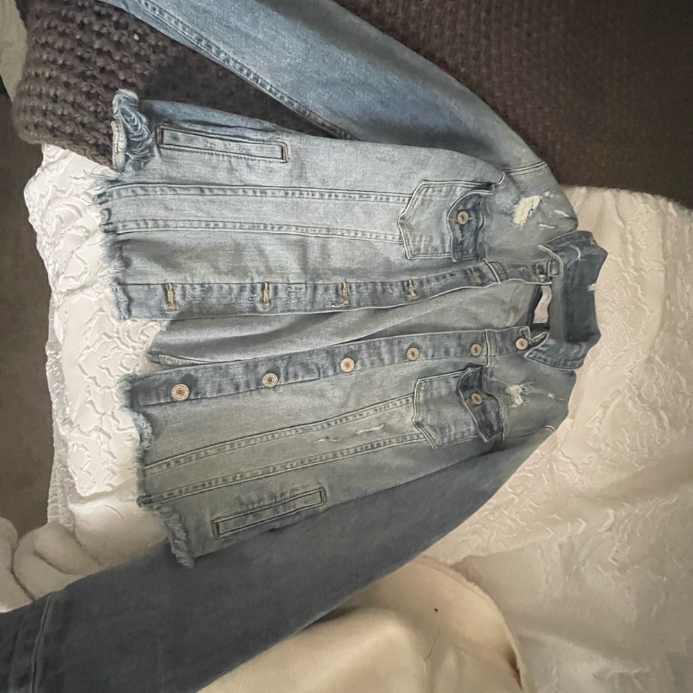 KanCan Dark Blue Denim Jacket